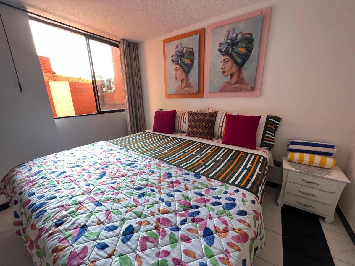 406 Apartaestudio Portal De Cadiz , Exclusivo Y Central, Con Parqueadero Capacidad 4 Personas Apartman Ibagué Kültér fotó